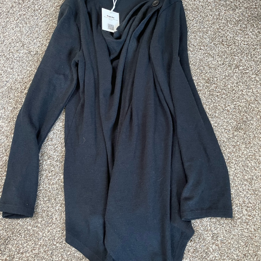 Poncho style cardigan